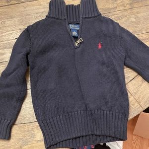 Ralph Lauren navy formal sweater - 4T